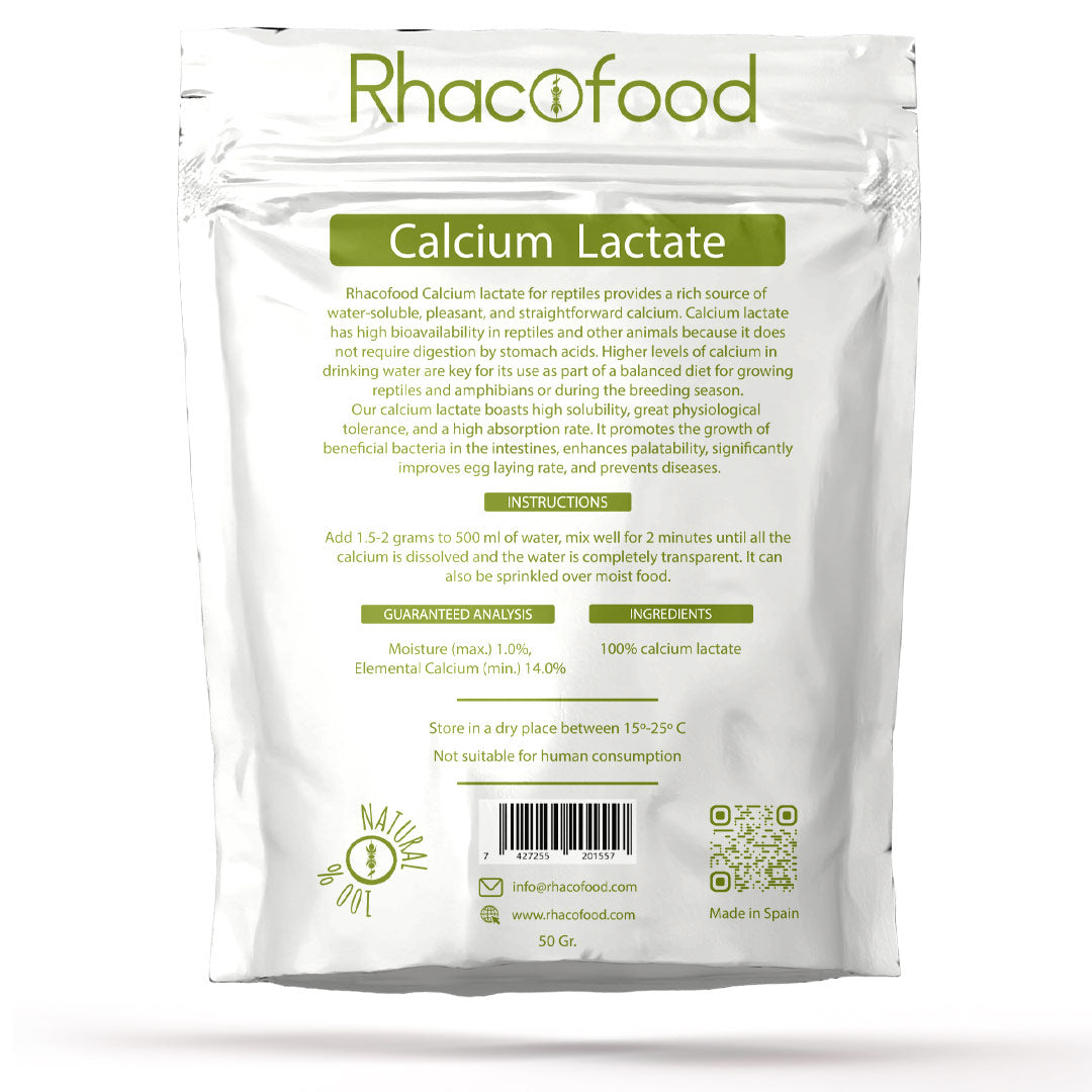 CALCIUM LACTATE - WATER SOLUBLE CALCIUM